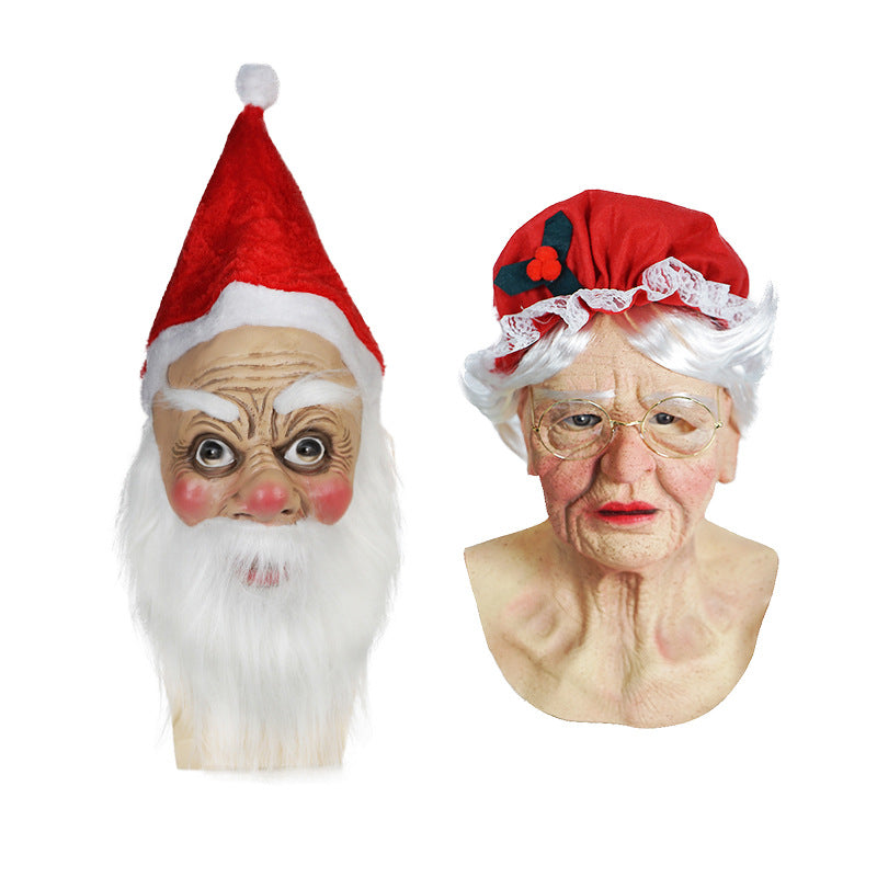 Christmas latex mask multi-style