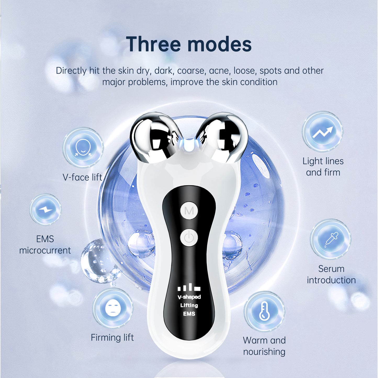 FirmGlow EMS Facial Roller