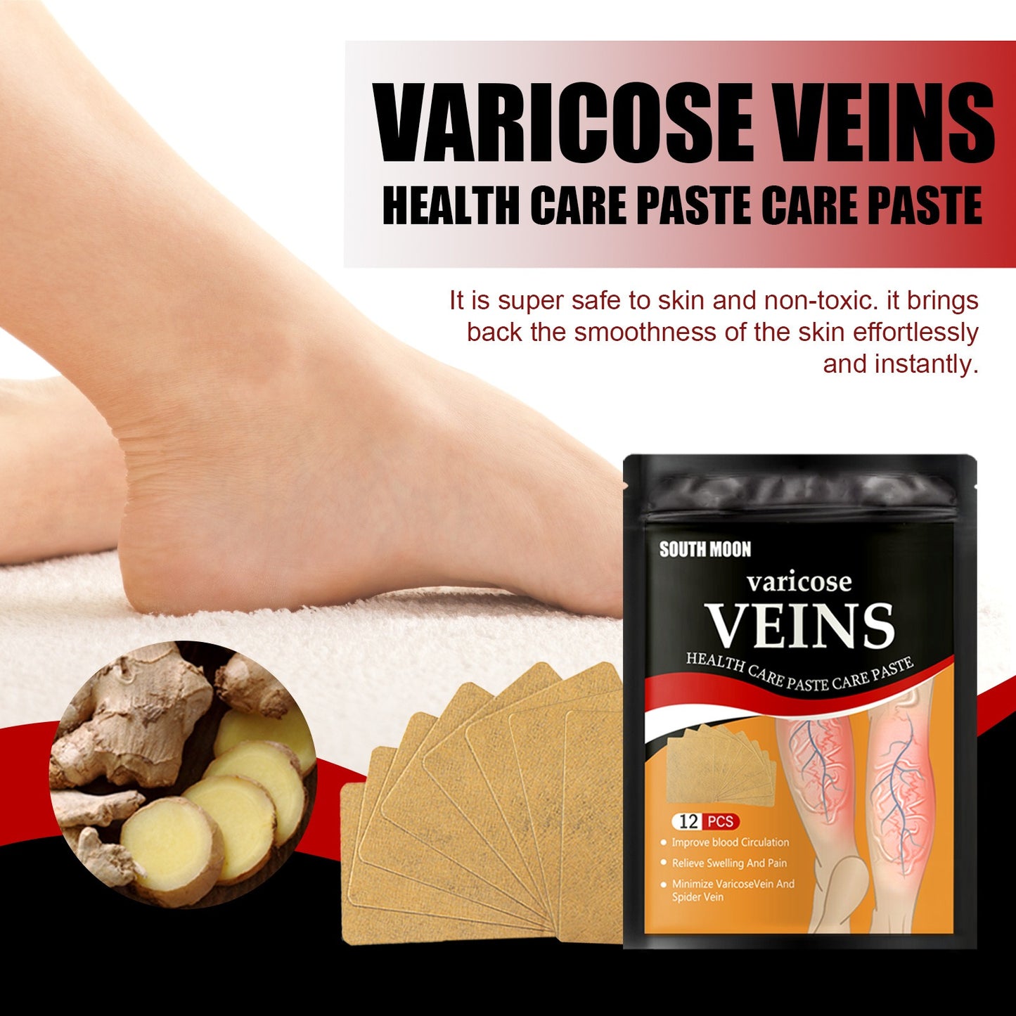 VaricoseEase Patch