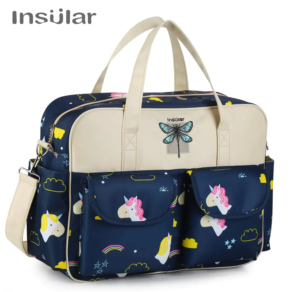 Hindi tinatagusan ng tubig na Diaper Bag