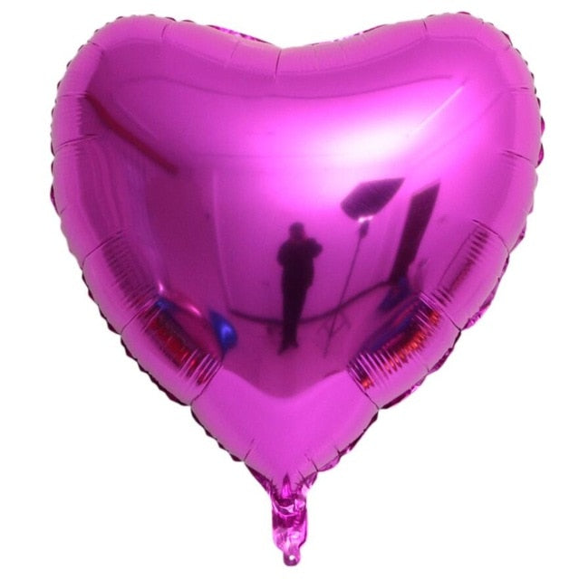 Heart balloon 75cm Red heart shape