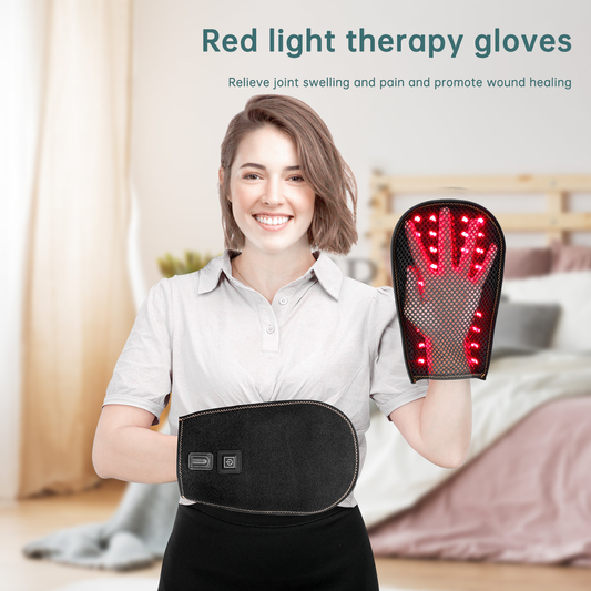 Red Light & Infrared Light Therapy gloves for pain relief