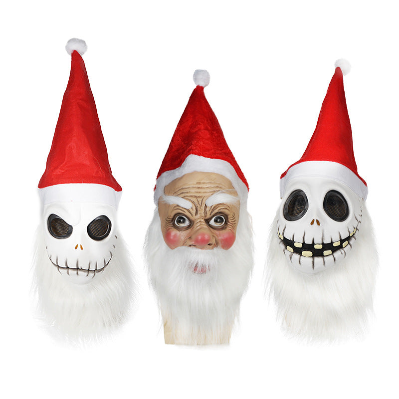 Christmas latex mask multi-style