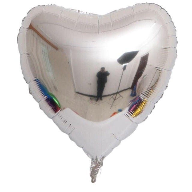 Heart balloon 75cm Red heart shape