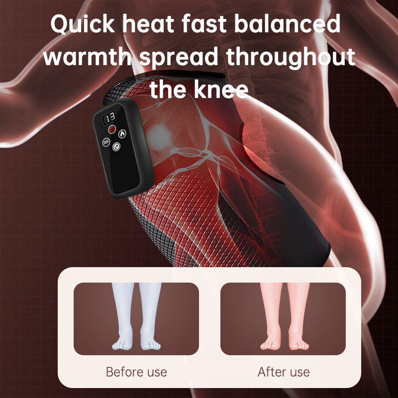 Electric heating knee massage