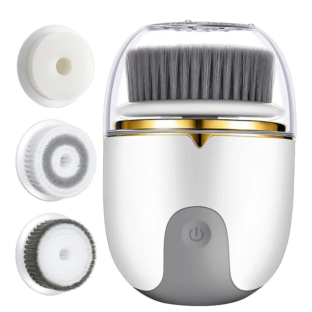 3-in-1 Ultrasonic Facial Cleansing Brush