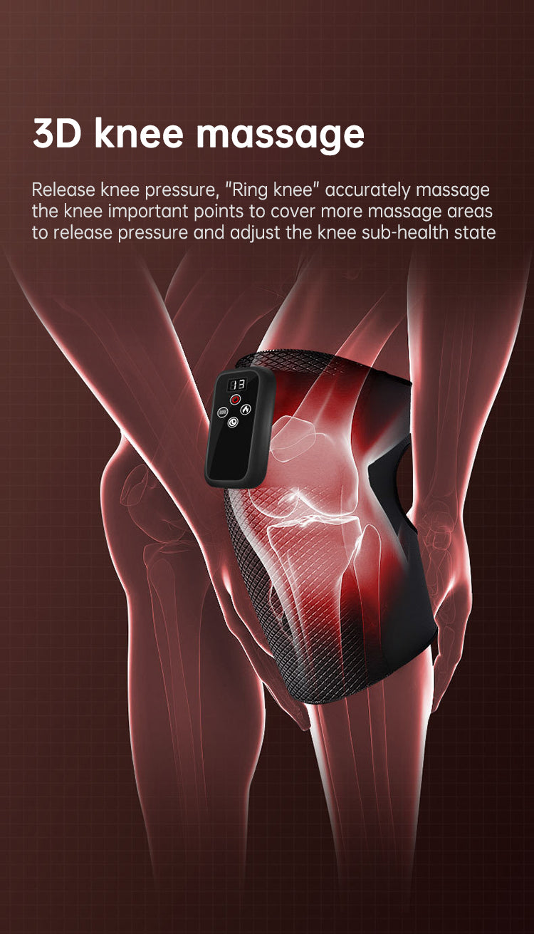 Electric heating knee massage