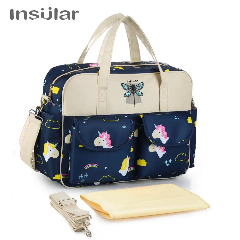 Hindi tinatagusan ng tubig na Diaper Bag