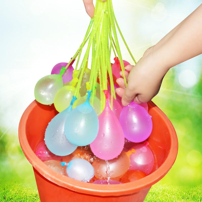 111pcs Bunch Balloons Magic Colorful Water Balloons