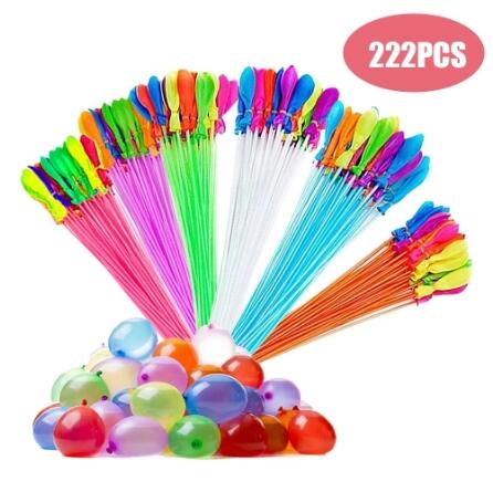 111pcs Bunch Balloons Magic Colorful Water Balloons