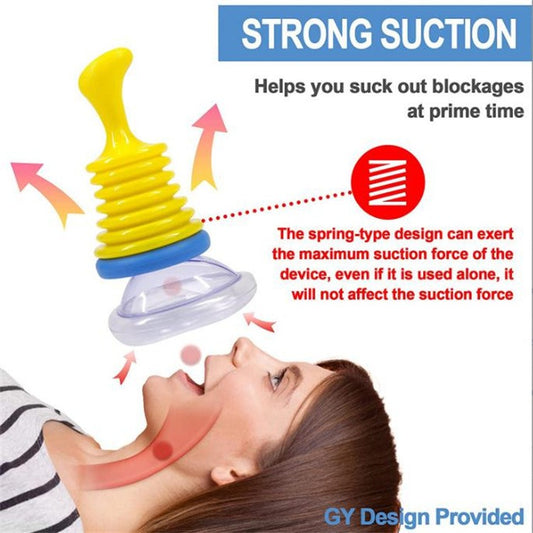 Vital capacity breathing trainer Choking emergency rescue breathing mask Choking Emergency Device