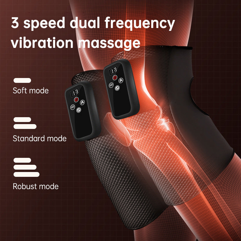 Electric heating knee massage