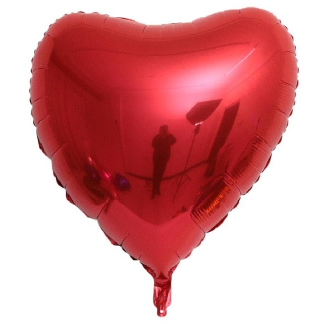 Heart balloon 75cm Red heart shape