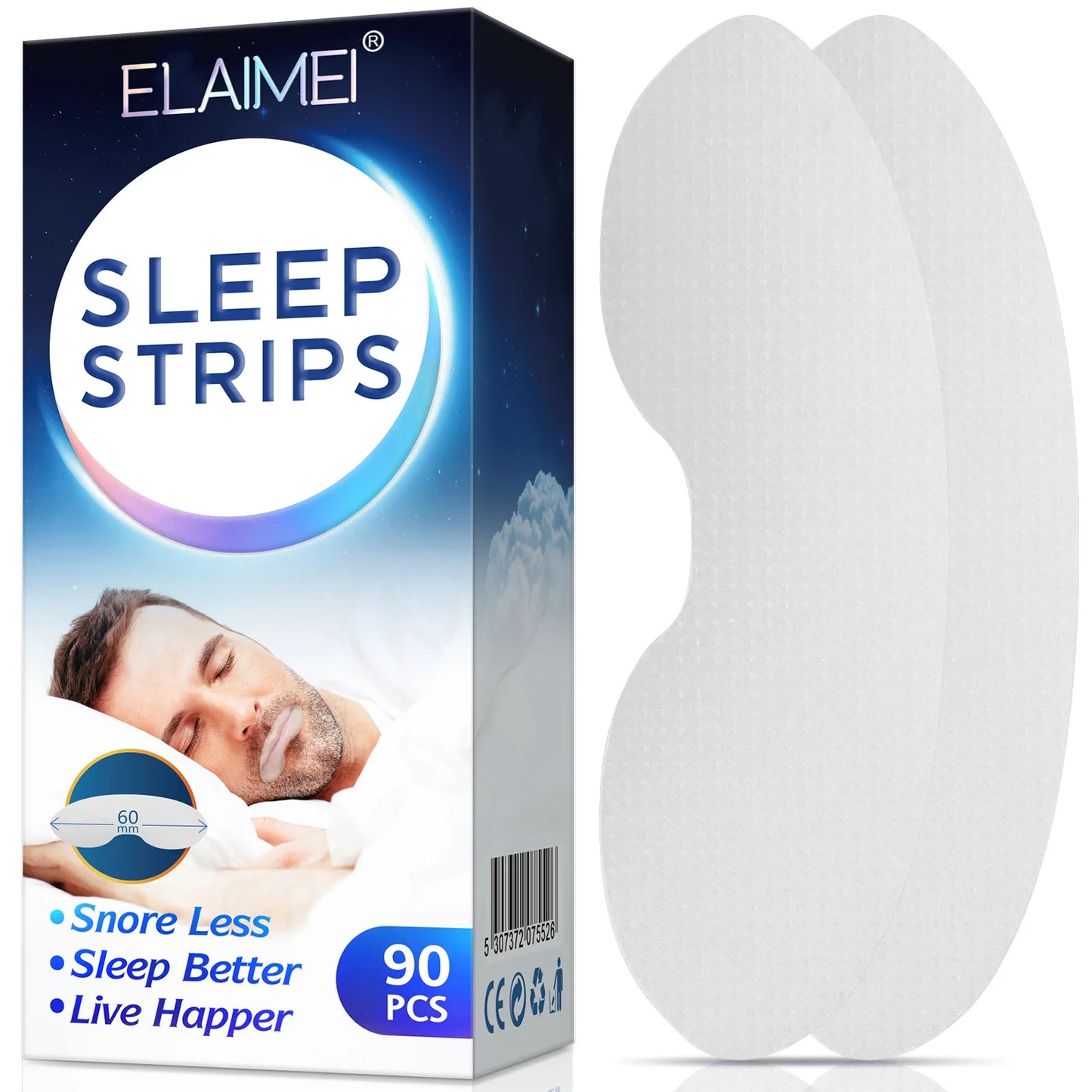 ELAIMEI Anti Snoring Sleep Strips