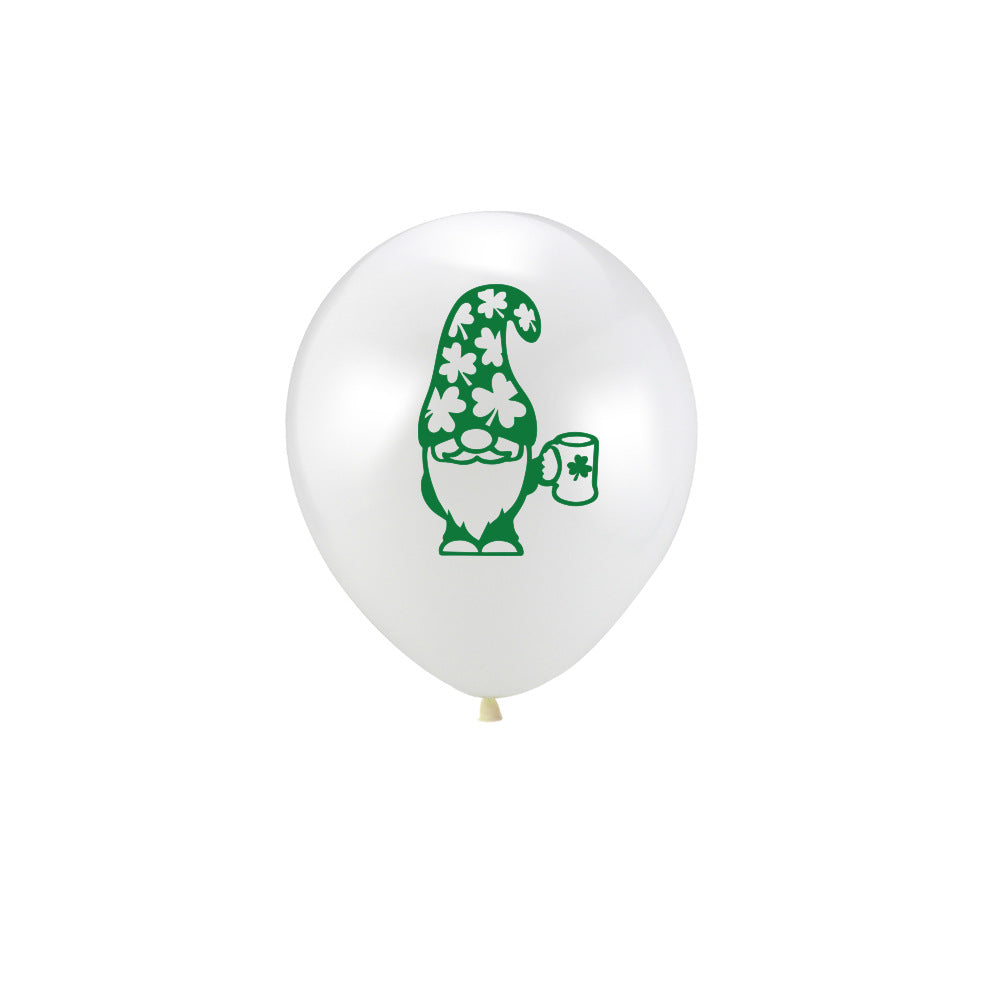 St. Patrick's Day 12" Printed Latex Balloon