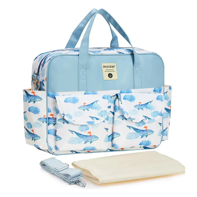 Hindi tinatagusan ng tubig na Diaper Bag