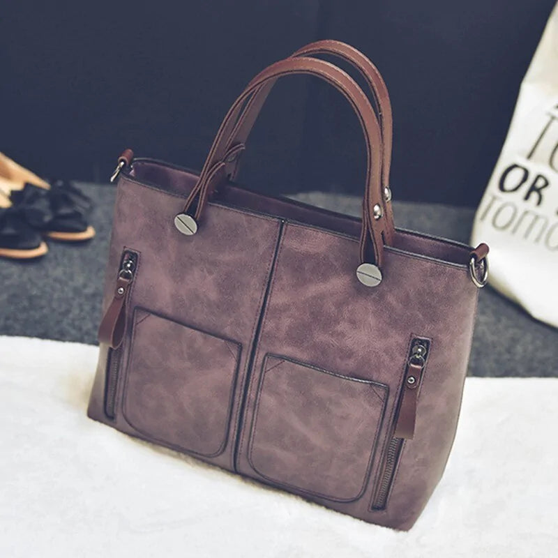 Wax Oil Leather Bag