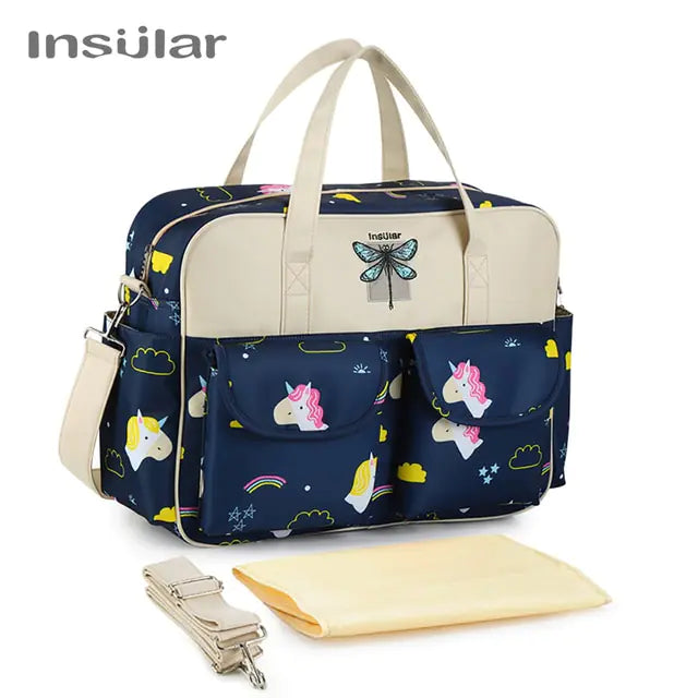 Hindi tinatagusan ng tubig na Diaper Bag